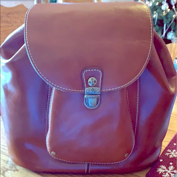 Patricia Nash Bags Patricia Nash Casape Backpack In Tan Leather